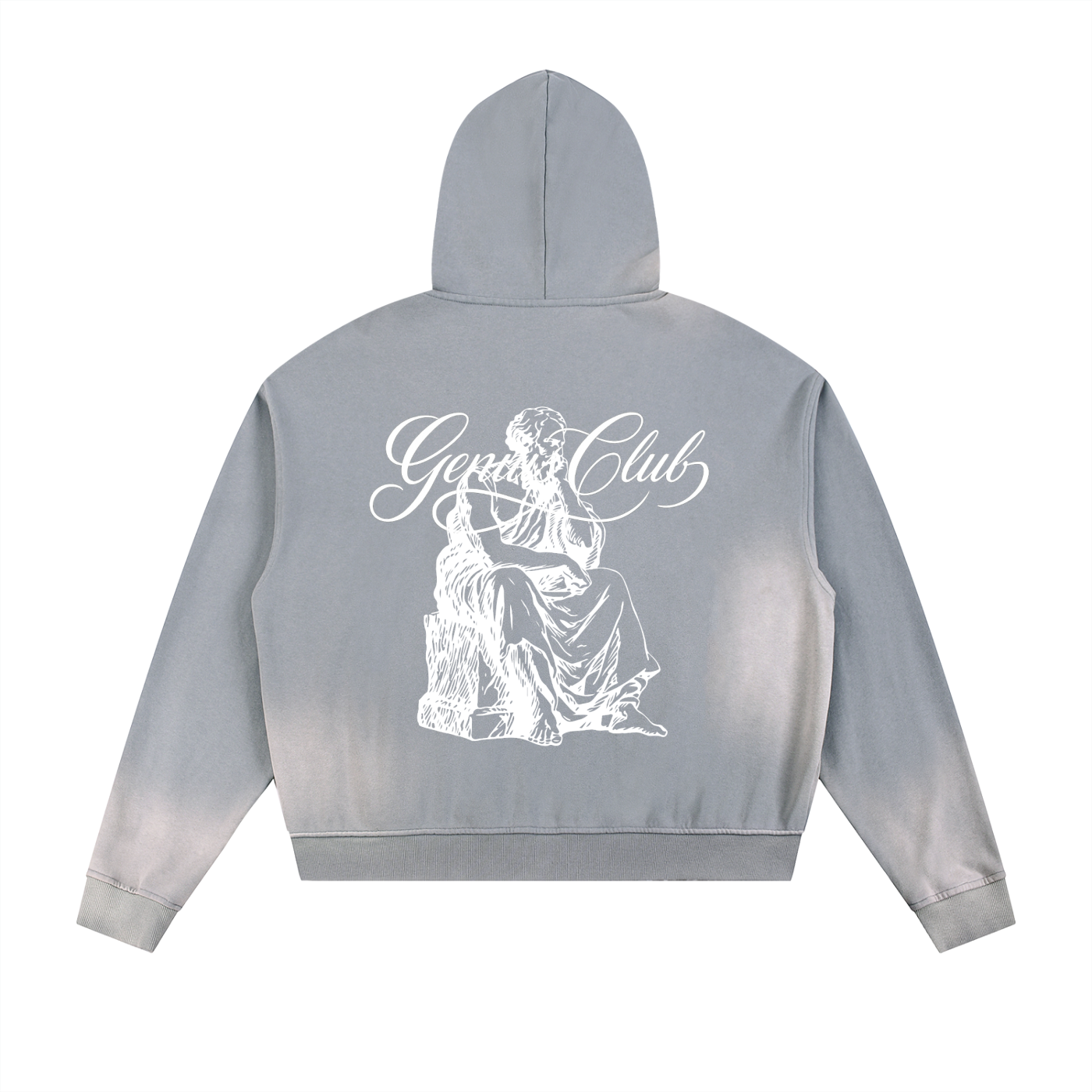 Genius Club Zip-Up Hoodie - Back
